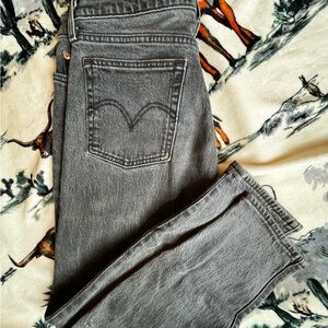 Levis dark wash Wedgie jeans